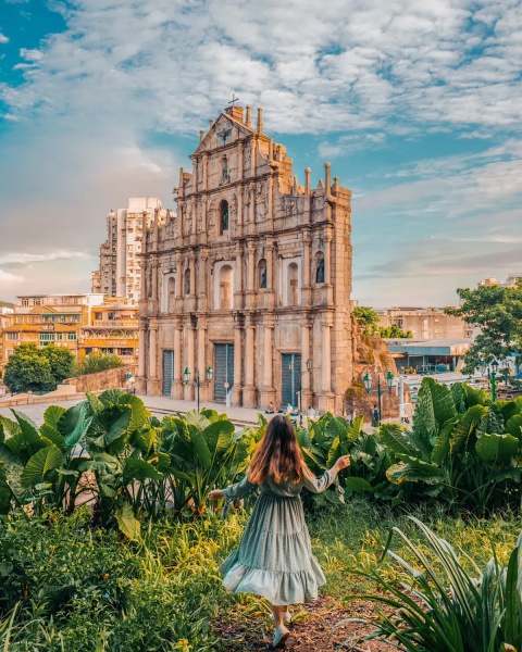 澳门 从不一样的角度 拍大三巴牌坊 拷贝